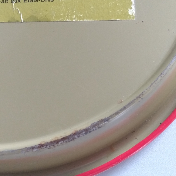 Vintage 1989 Santa Tray Metal - Picture 6 of 10